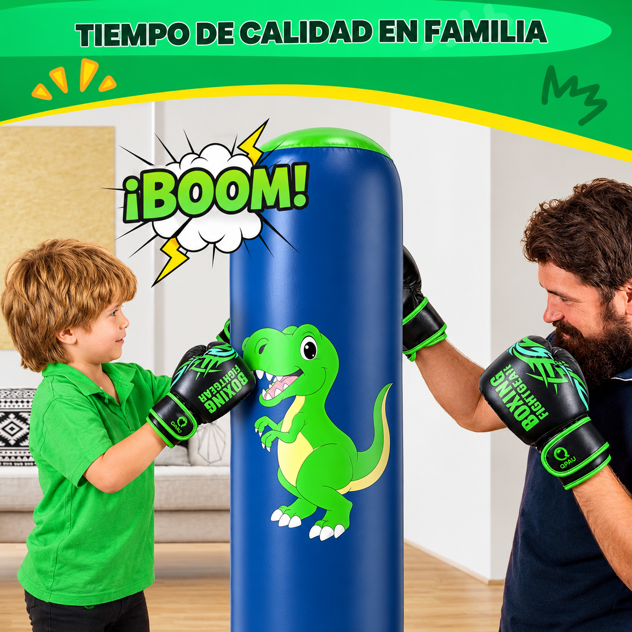 KidForce™ - Saco de Boxeo Infantil